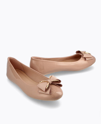 Penelope Flat Pumps - Pink