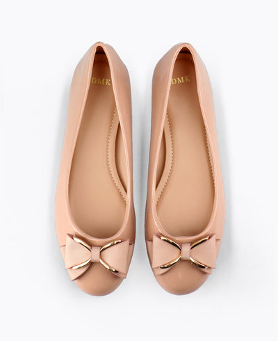 Penelope Flat Pumps - Pink