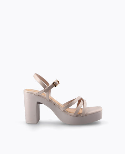 Uplift Me Platform Heel Sandals - Lilac