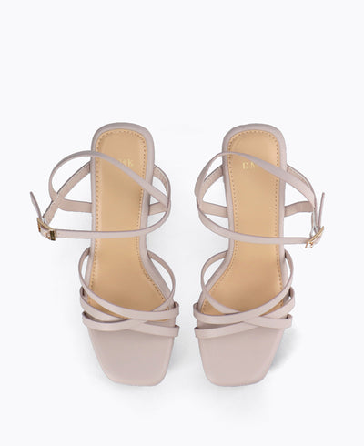 Uplift Me Platform Heel Sandals - Lilac