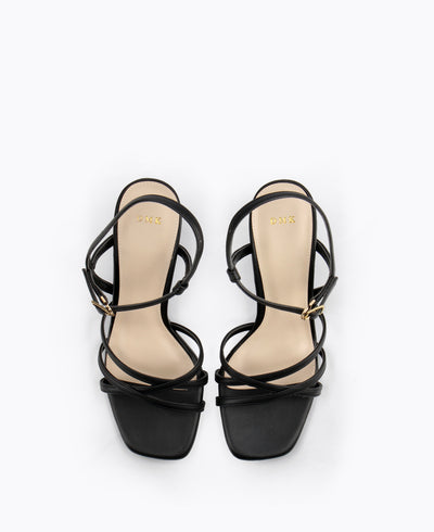 Rosaline Block Heel Sandals - Black