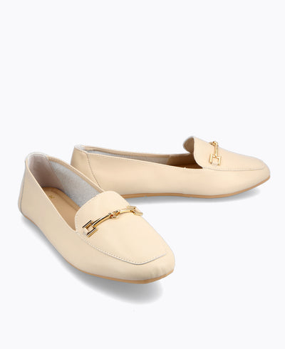 Genevieve Loafers - Beige