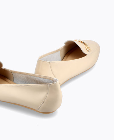 Genevieve Loafers - Beige