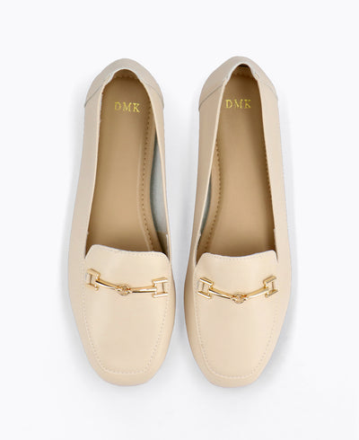 Genevieve Loafers - Beige