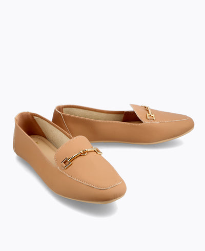 Genevieve Loafers - Nude