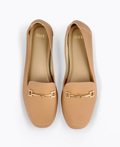 Genevieve Loafers - Nude