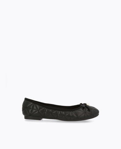 Juliet Ballerina Flats - Black