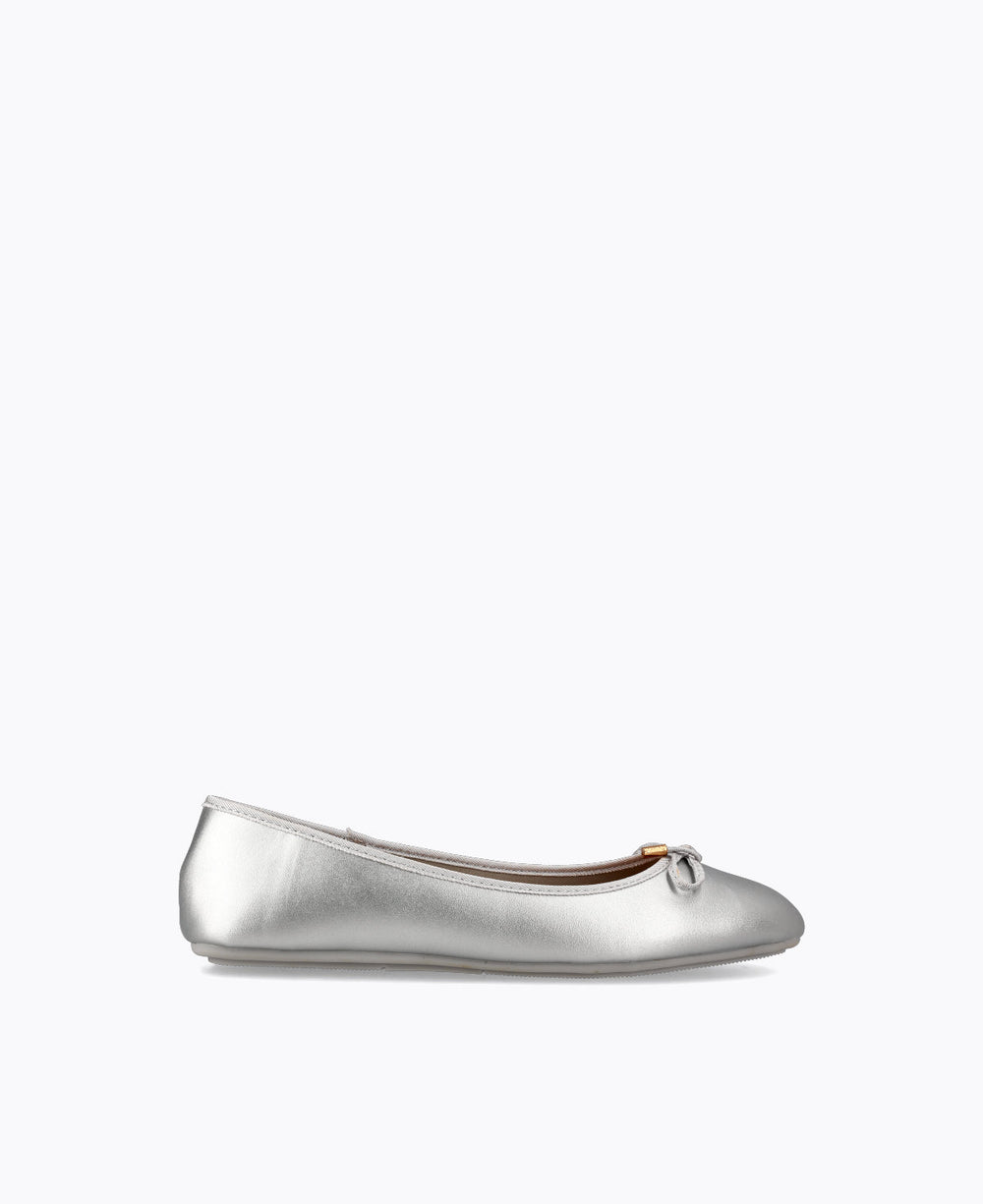 Next silver clearance ballet pumps