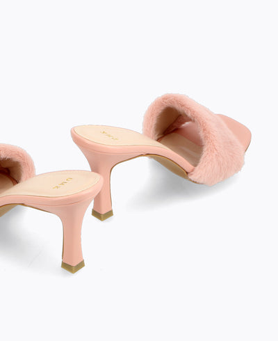 Delaney Heel Sandals - Pink