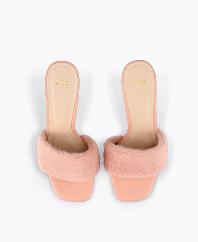 Delaney Heel Sandals - Pink