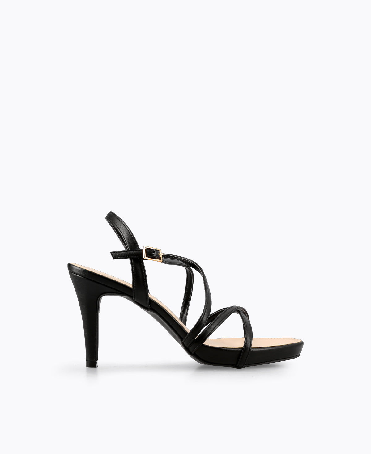 Cute black strappy on sale sandals