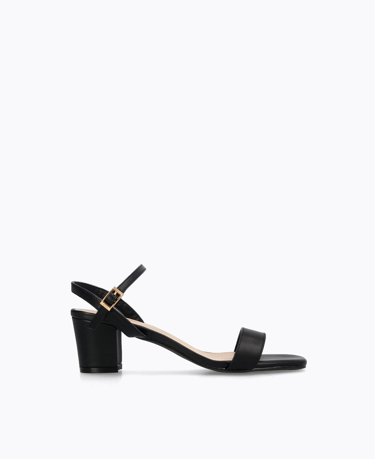 Rayna Block Heel Sandals Black DMK