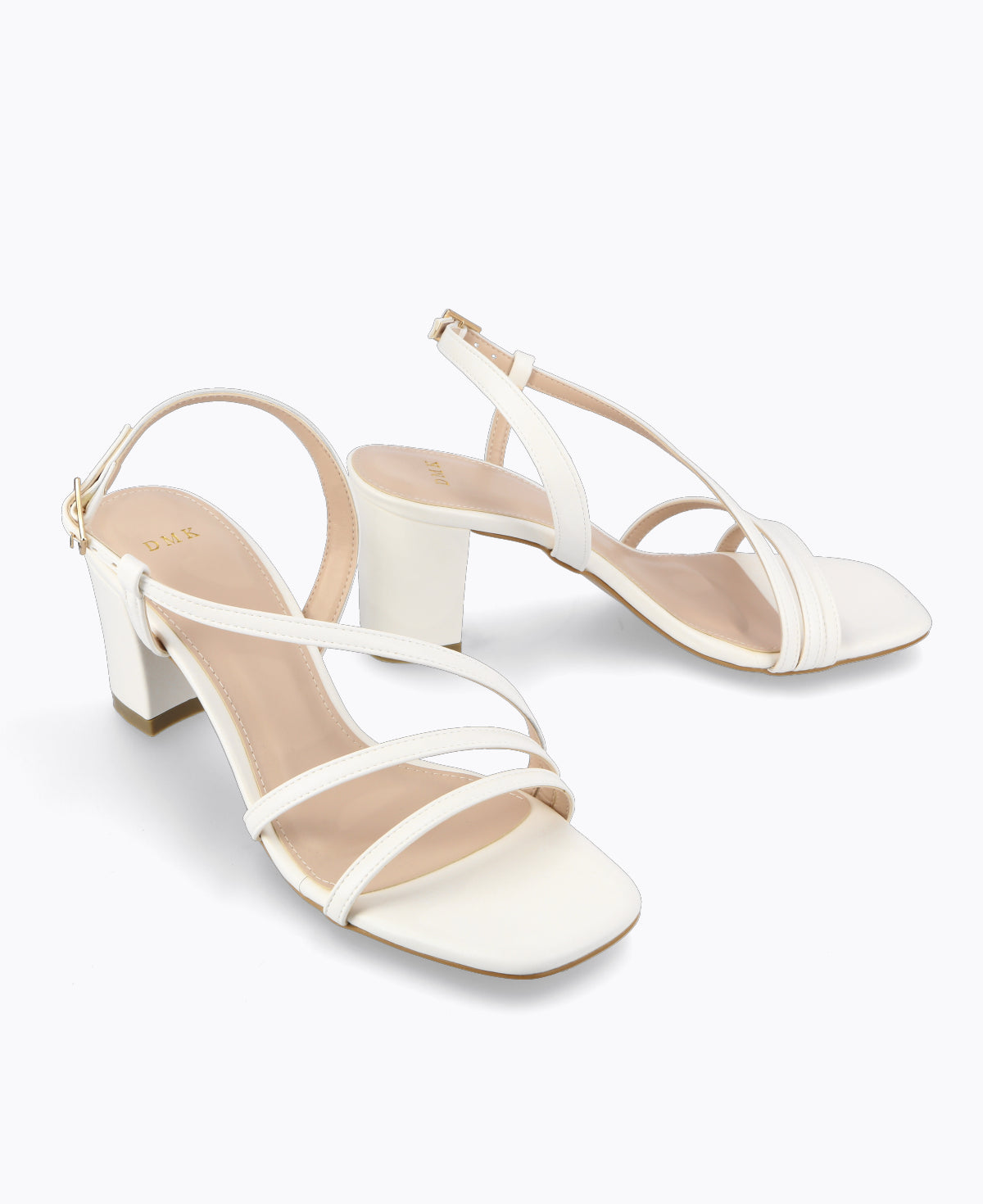 White slingback sandals sale