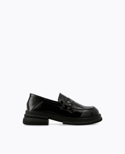 Darsha Platform Loafers - Black