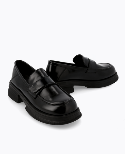 Darsha Platform Loafers - Black