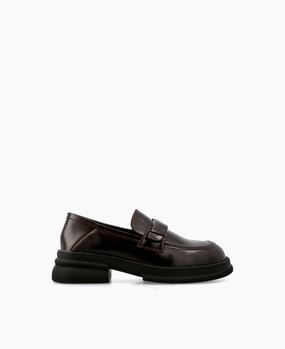 Darsha Platform Loafers - Brown