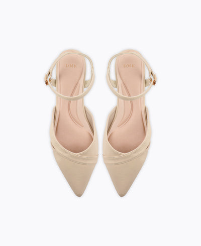 Christine Flat Pumps - Beige