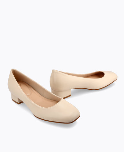 Kirsten Heel Pumps - Beige