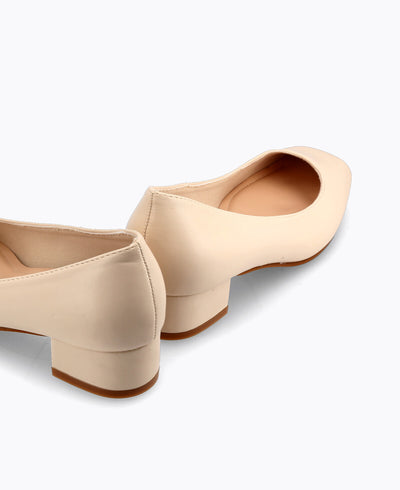 Kirsten Heel Pumps - Beige