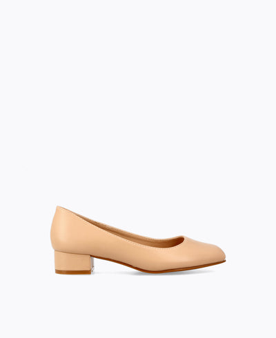 Kirsten Heel Pumps - Nude