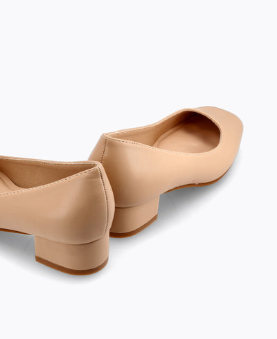 Kirsten Heel Pumps - Nude