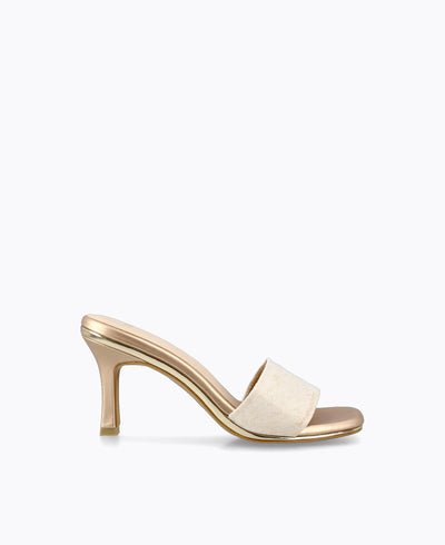 Akari Heel Sandals - Gold