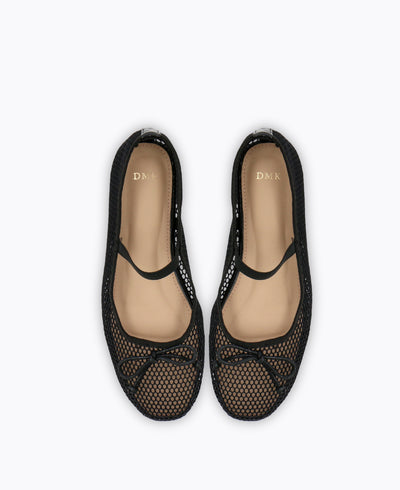 Kate Ballerina Flats - Black