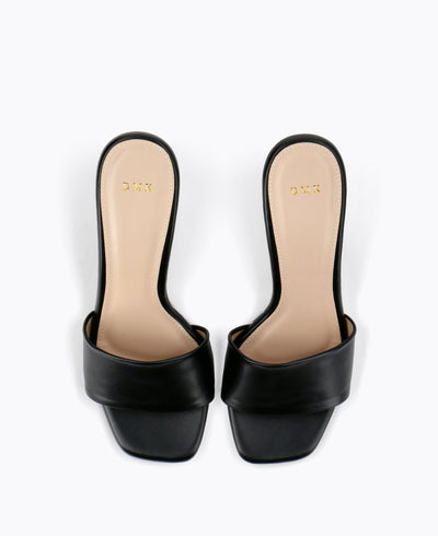 Akari Heel Sandals - Black