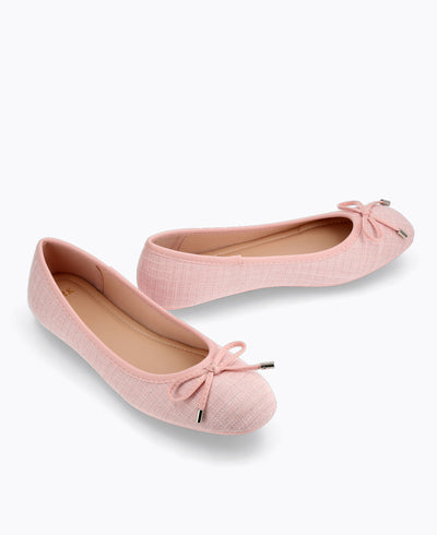 Giselle Ballerina Flats - Pink