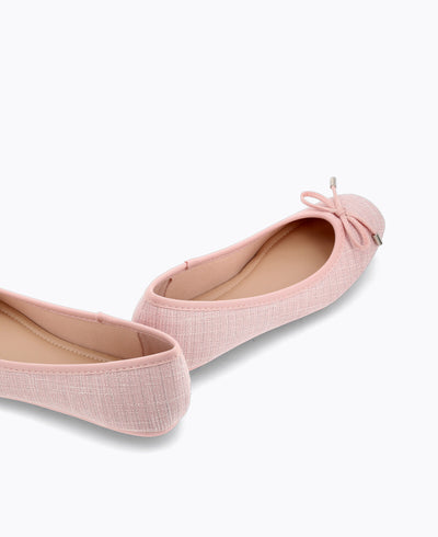 Giselle Ballerina Flats - Pink