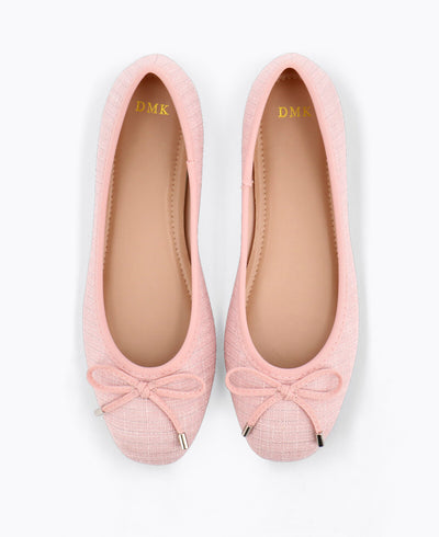 Giselle Ballerina Flats - Pink