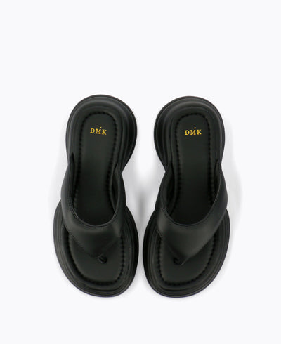 Rini Platform Sandals - Black