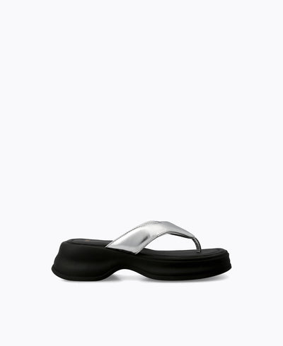 Rini Platform Sandals - Silver