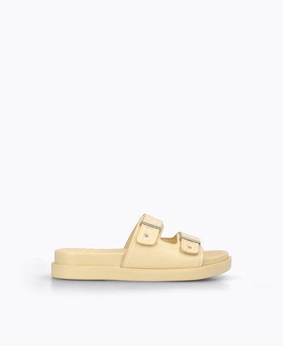 Chiara Platform Sandals - Yellow