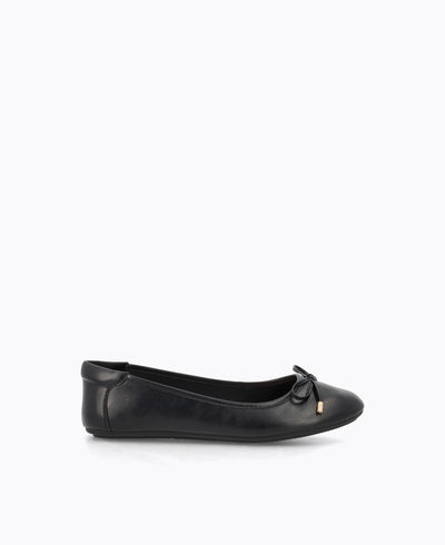 Anne Ballerina Flats - Black