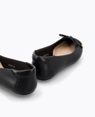 Anne Ballerina Flats - Black