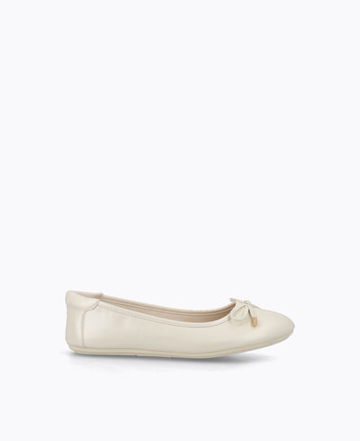 Anne Ballerina Flats - Pearl