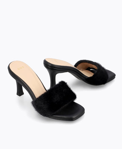 Delaney Heel Sandals - Black (V2)