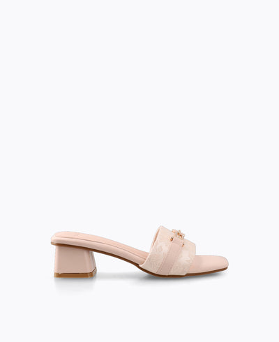 Hillary Heel Sandals - Pink