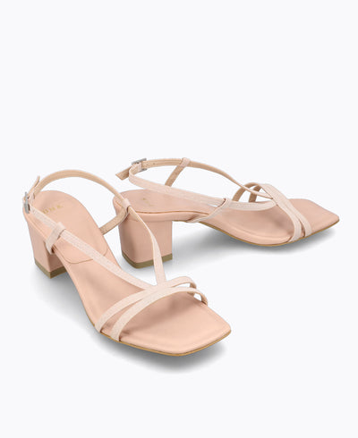 Kaylee Block Heel Sandals - Pink