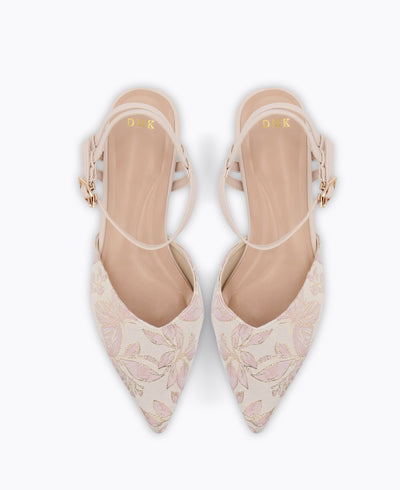 Kendall Flat Pumps - Floral