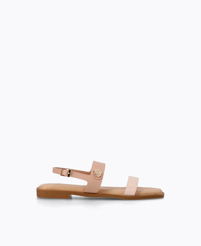 Maddie Flat Sandals - Pink