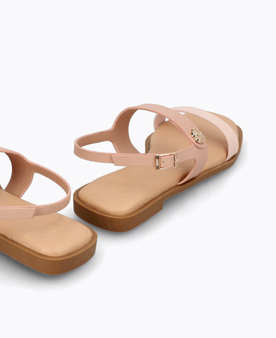 Maddie Flat Sandals - Pink