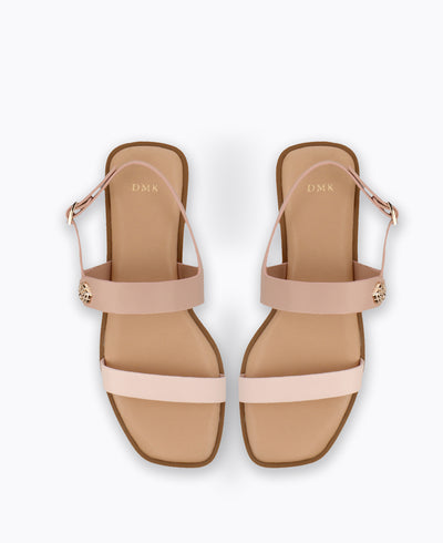 Maddie Flat Sandals - Pink