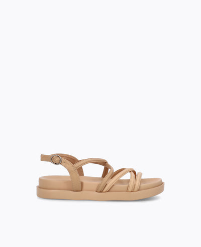 Remi Platform Sandals - Nude