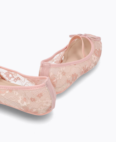 Seraphina Mary Jane Flats - Pink