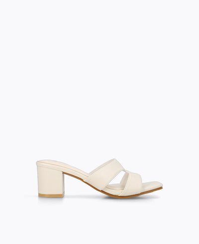 Harriet Heel Sandals - Beige