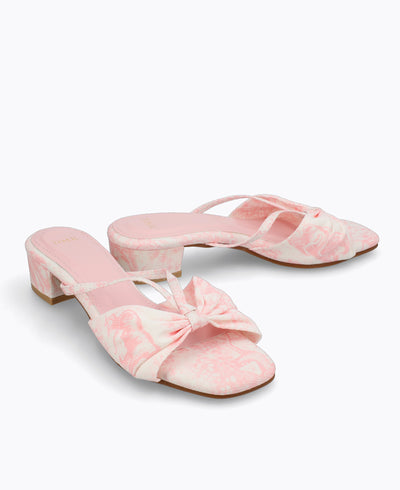 Chelsea Heel Sandals - Pink