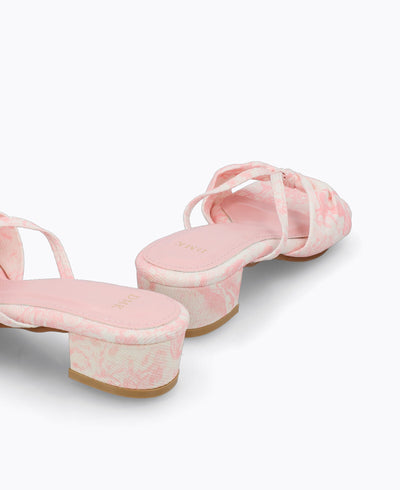 Chelsea Heel Sandals - Pink