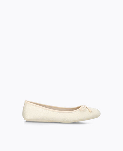 Cora Ballerina Flats - Beige